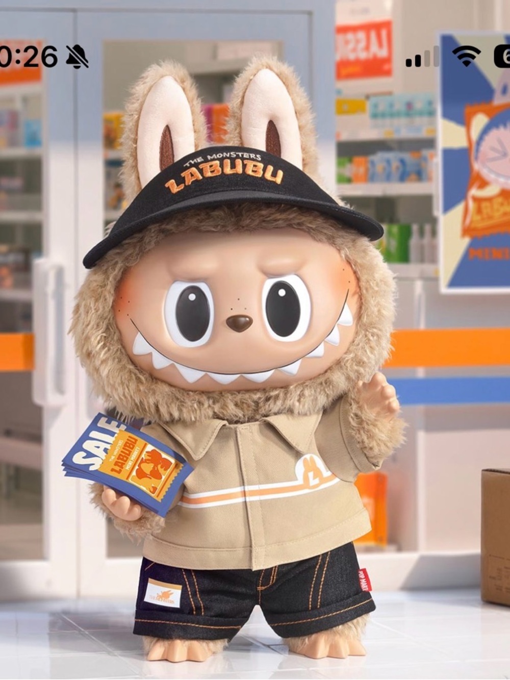 THE MONSTERS - The Naughty Cashier
Vinyl Plush Doll